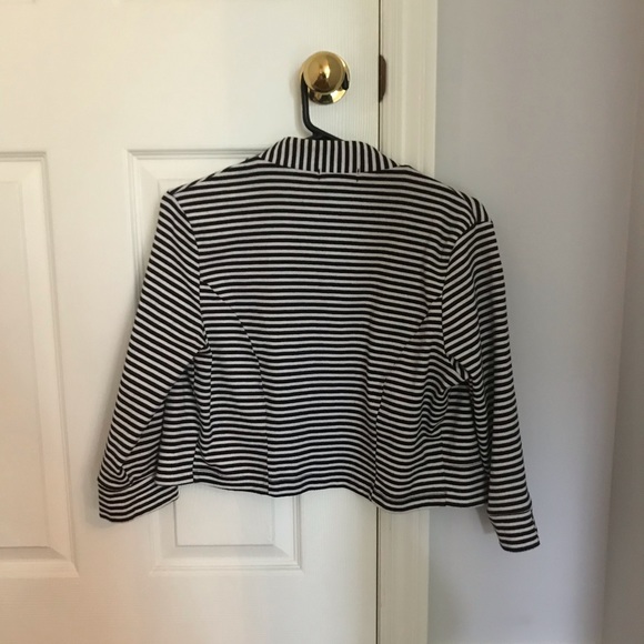 vintage striped cropped jacket - Picture 3 of 3